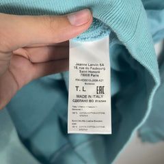 Lanvin Stitched Logo Hoodie