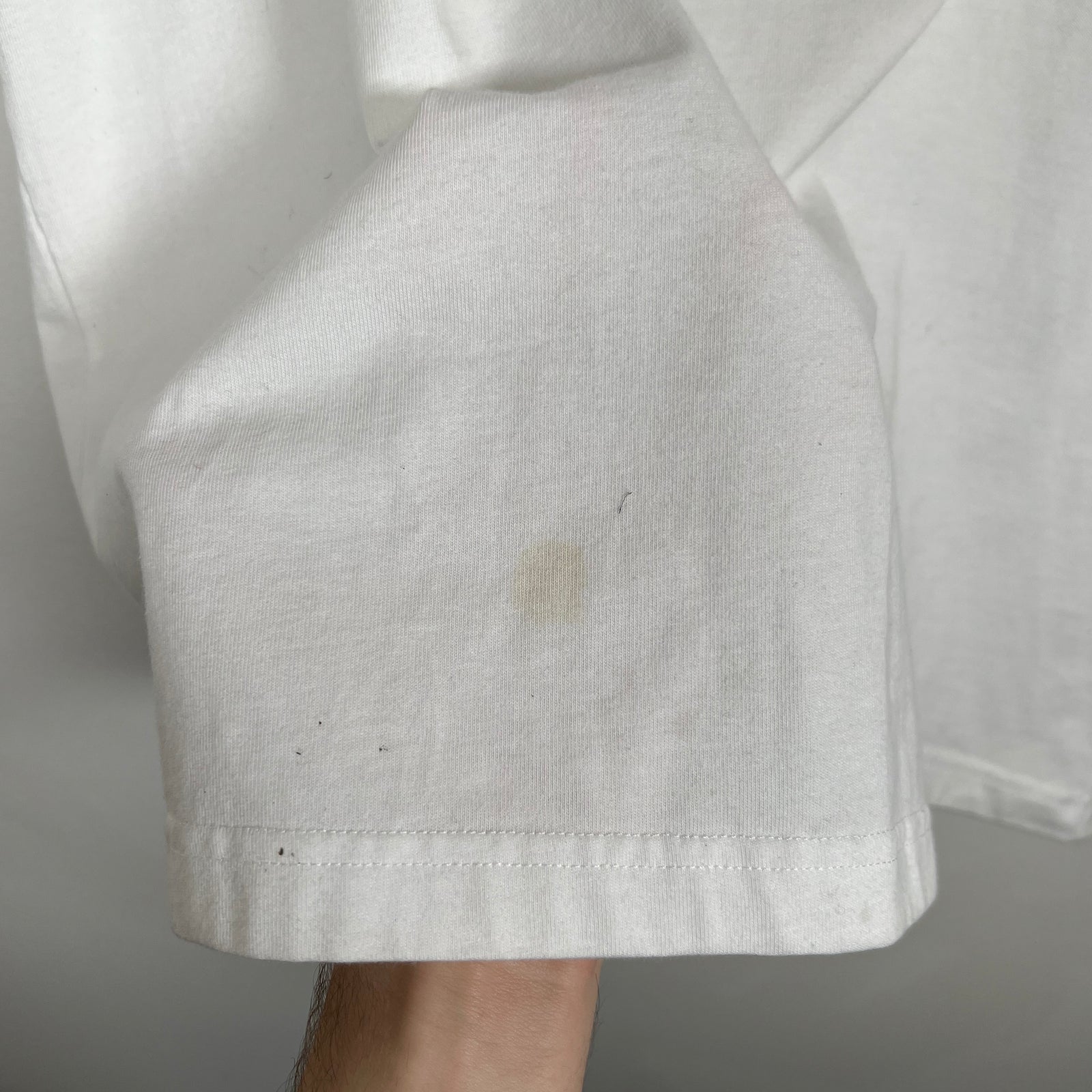 Balenciaga White Logo T-Shirt Size M