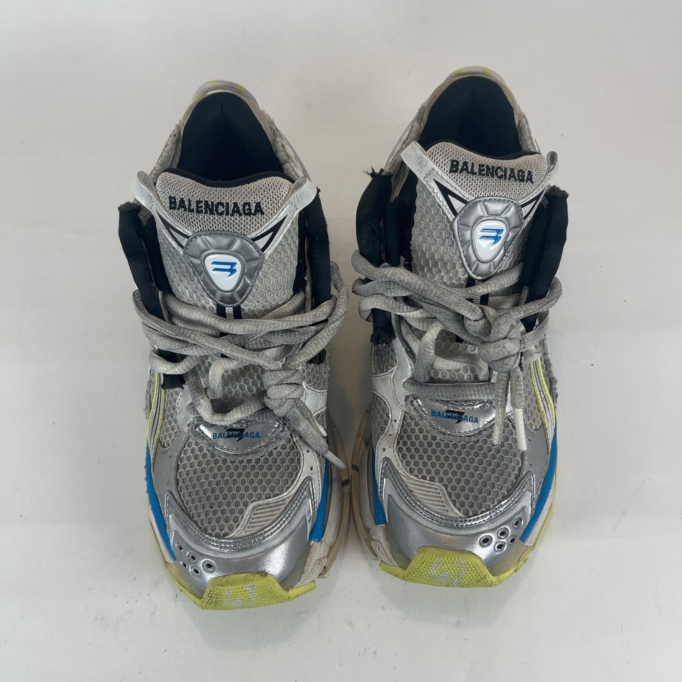 Balenciaga Yellow/Blue Mesh Runners