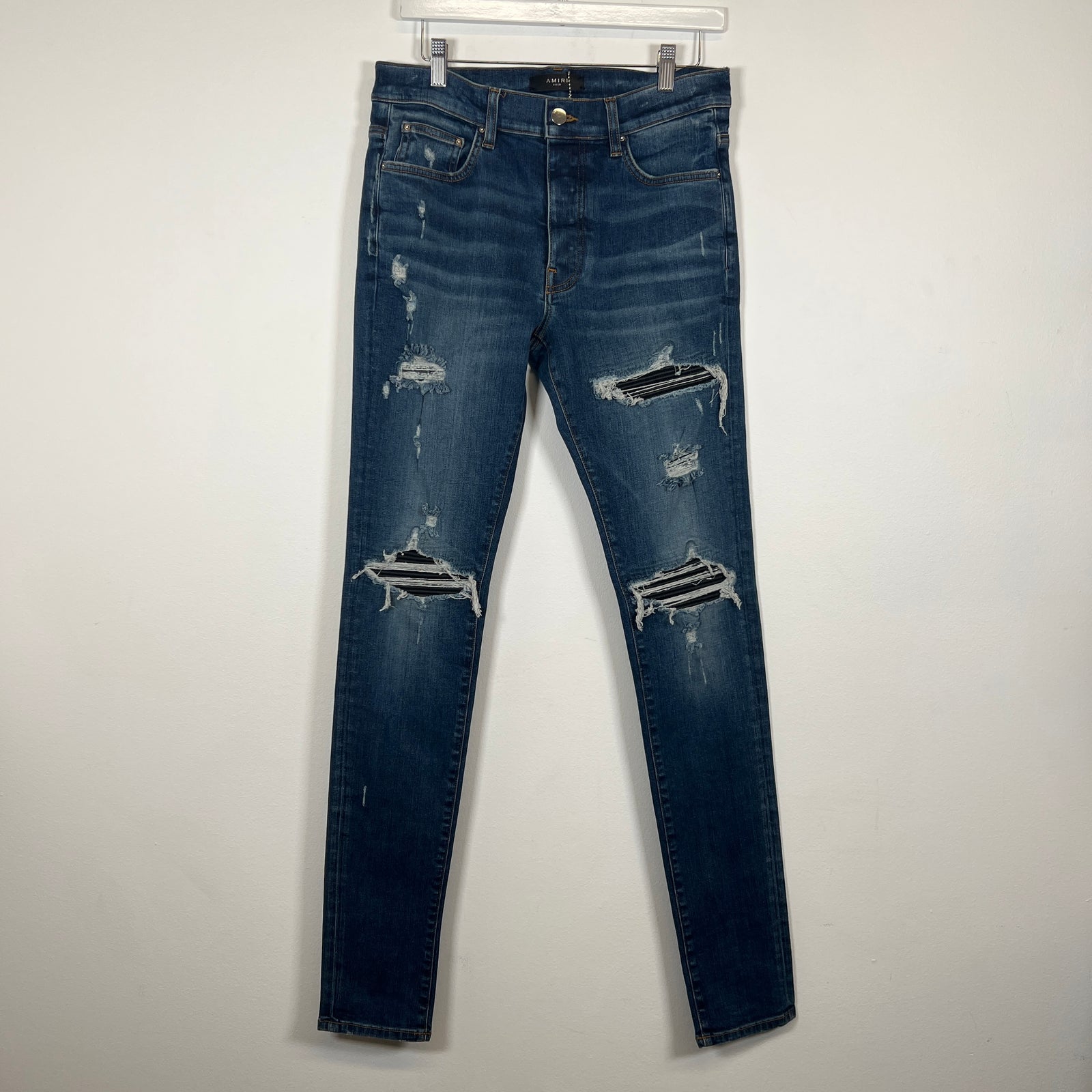 Amiri Blue Indigo MX1 Jeans Sz 32