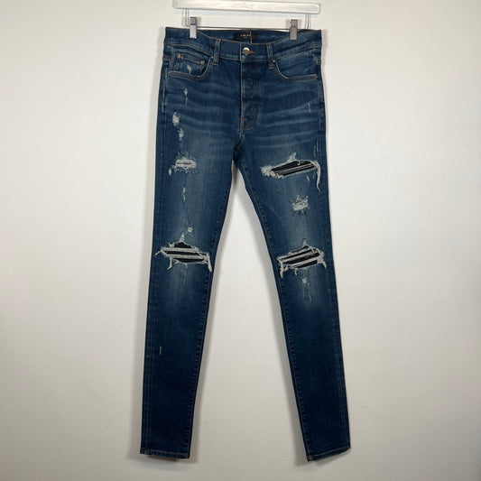 Amiri Blue Indigo MX1 Jeans Sz 32