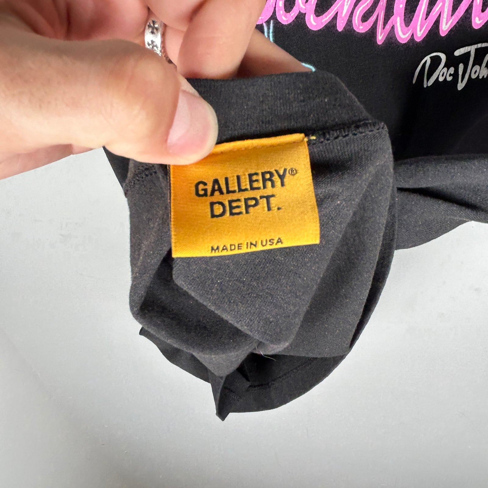 Gallery Dept. 'Doc Johnson' Graphic T-shirt Size S