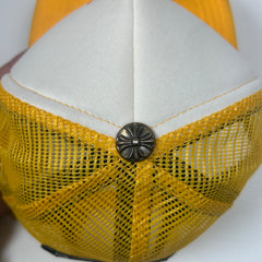 Chrome Hearts Yellow Eye Chart Trucker Hat