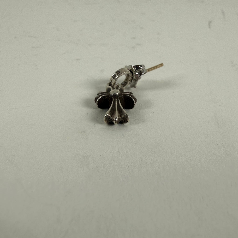 Chrome Hearts Pave Diamond .925 Baby Fat Earring