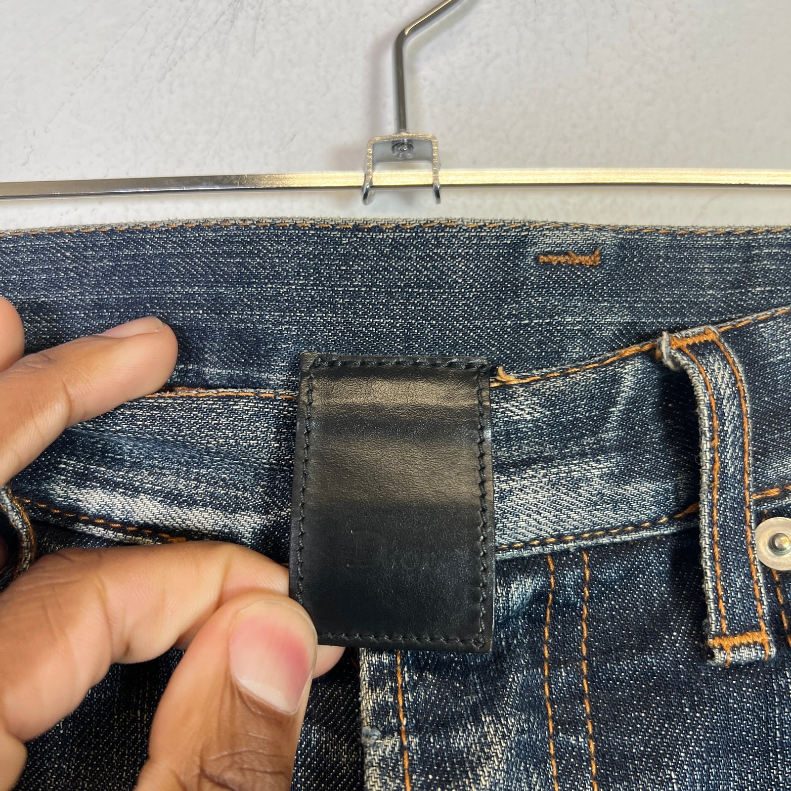 Dior Homme Dark Blue Wash Jake Denim Jeans Size 27