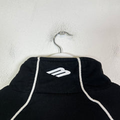 Balenciaga Black 3B Sports Icon Track Jacket Size 2