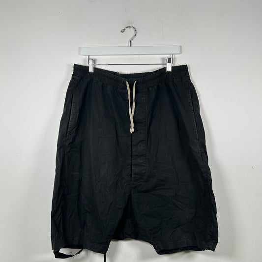 Rick Owens Black Pod Shorts Size L