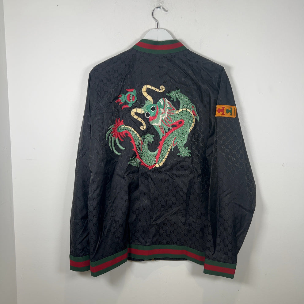 Gucci x Dapper Dan Monogram GG Souvenir Jacket