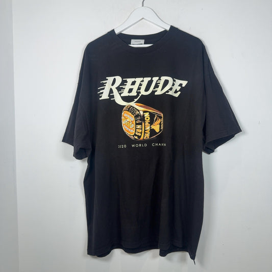 Rhude 'Championship Ring' Graphic T-Shirt