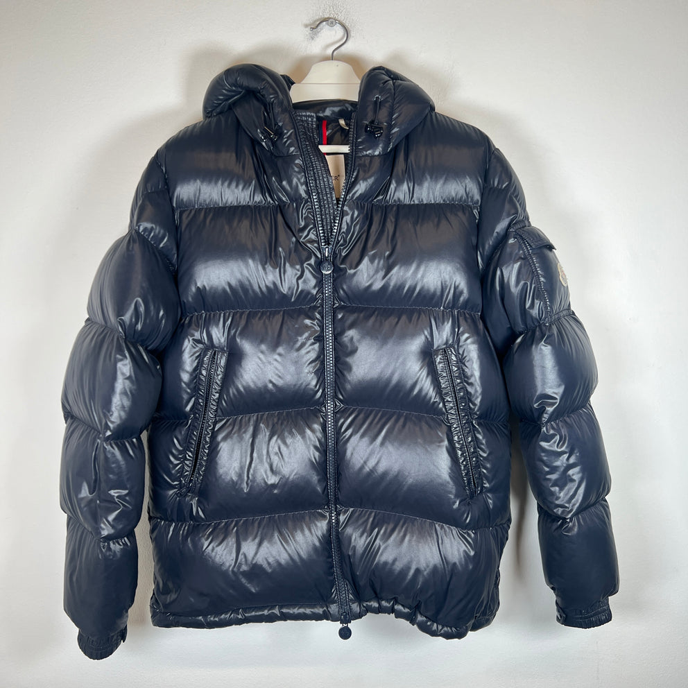 Moncler Navy Ecrins Giubbotto Puffer Jacket Size 3