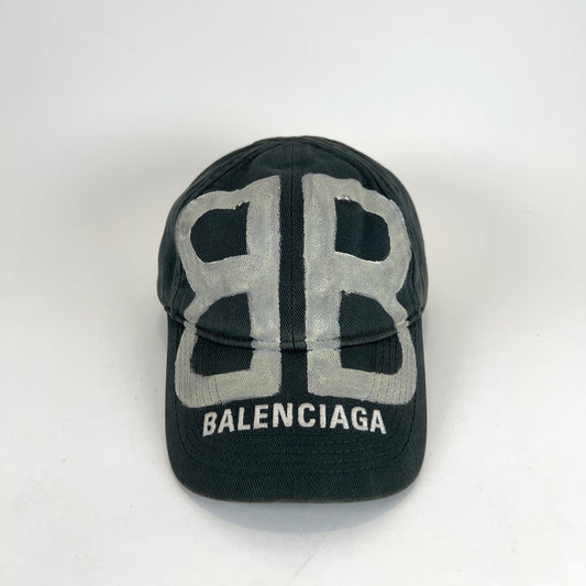 Balenciaga Spray Painted Logo Hat
