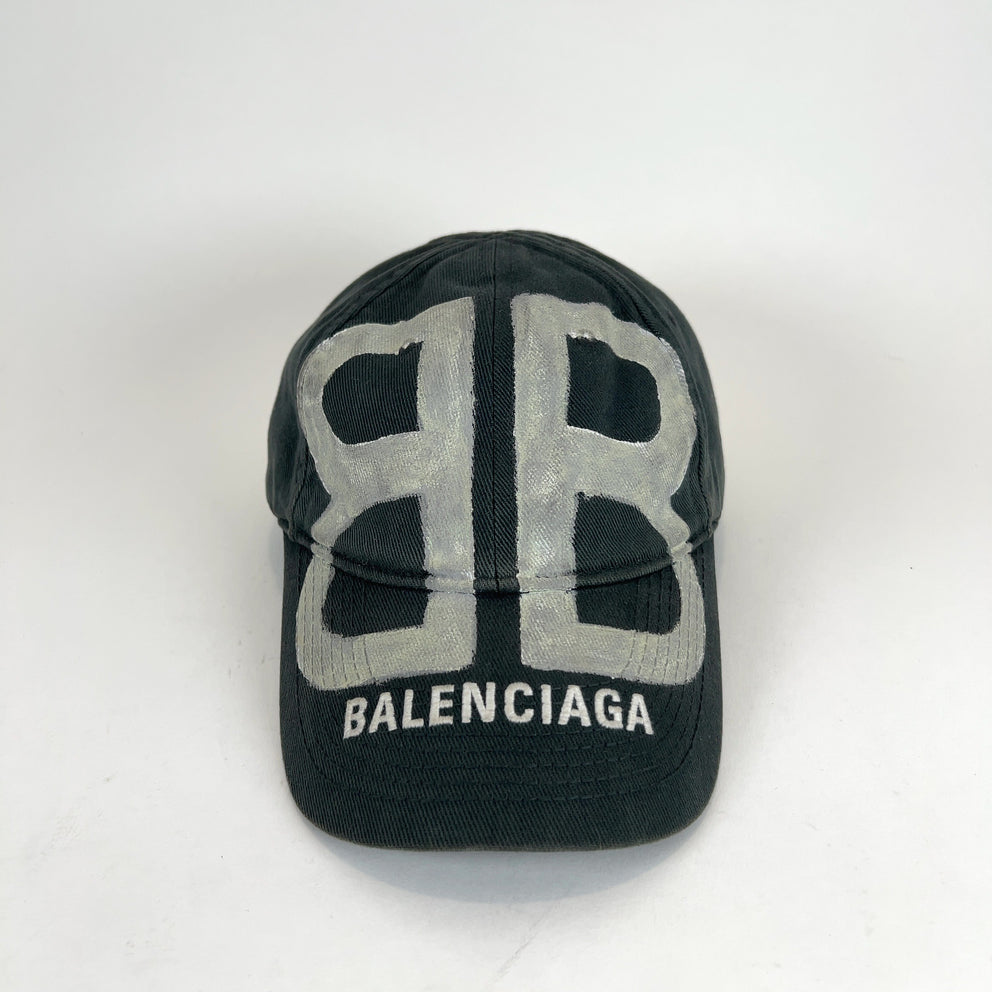 Balenciaga Spray Painted Logo Hat