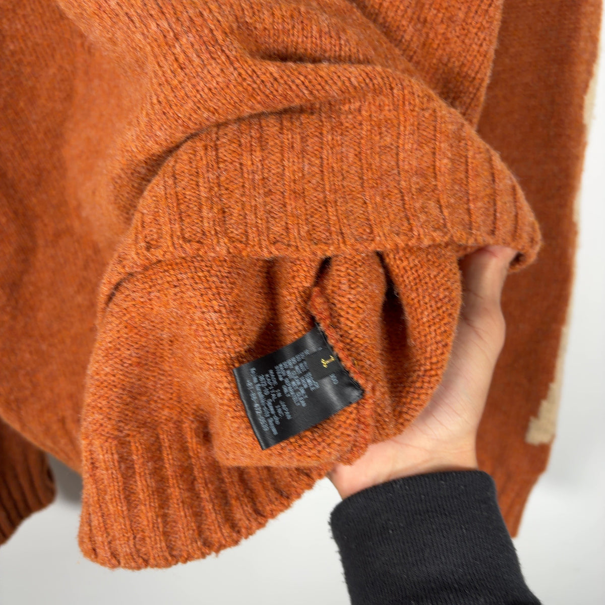 Kapital Bone Orange Sweater