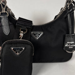 Prada Tessuto Hobo Re-Edition 2005