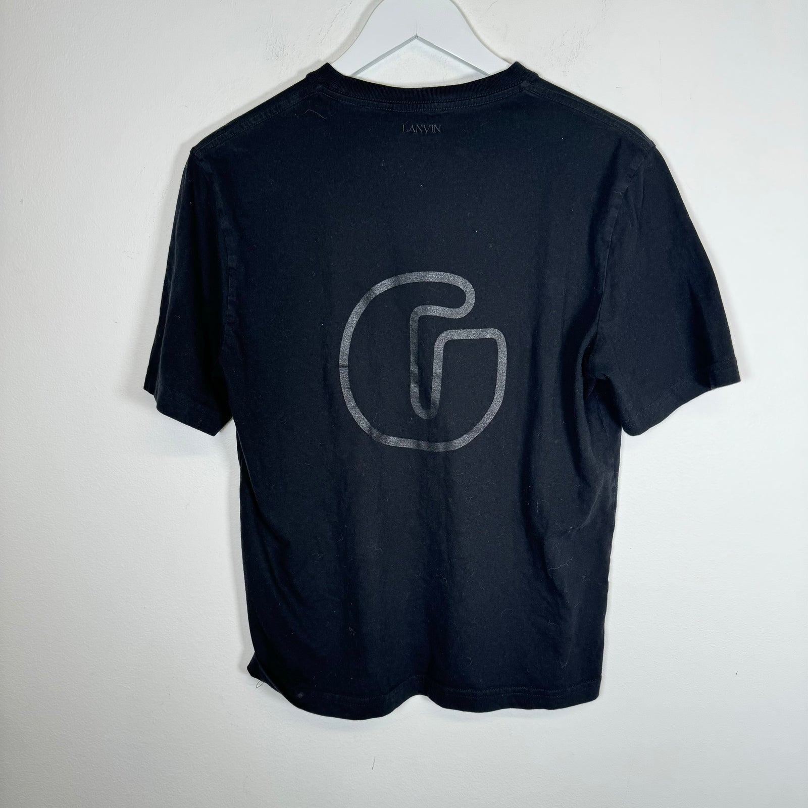 Lanvin x Gallery Dept Black French Logo Tee Size XS