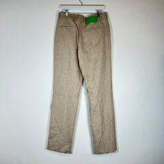 Off-White Beige Wool Pants Size 32