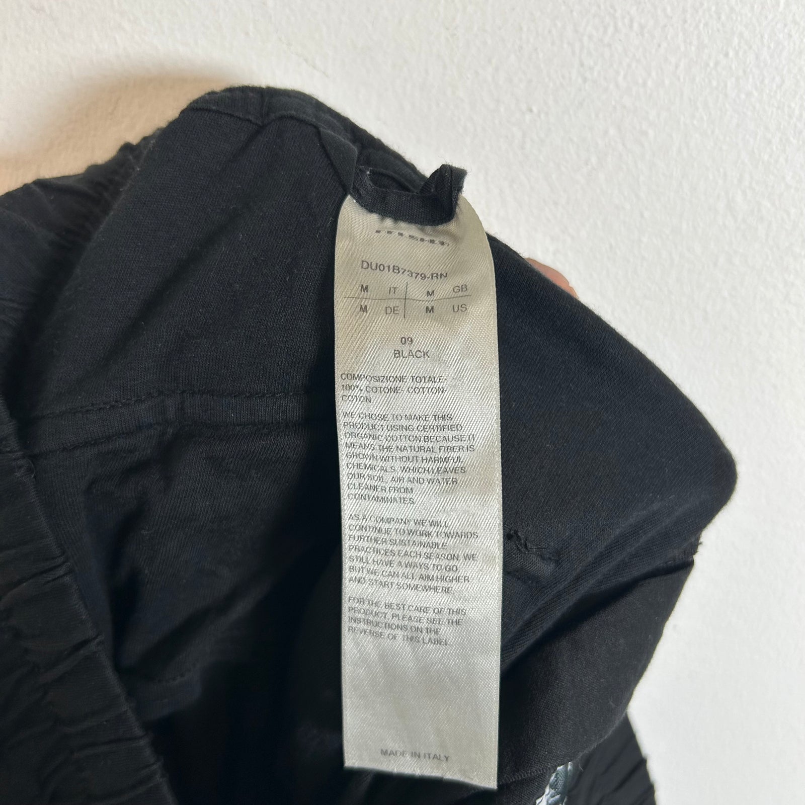 Rick Owens Drkshdw Black Berlin Lounge Pants Size M