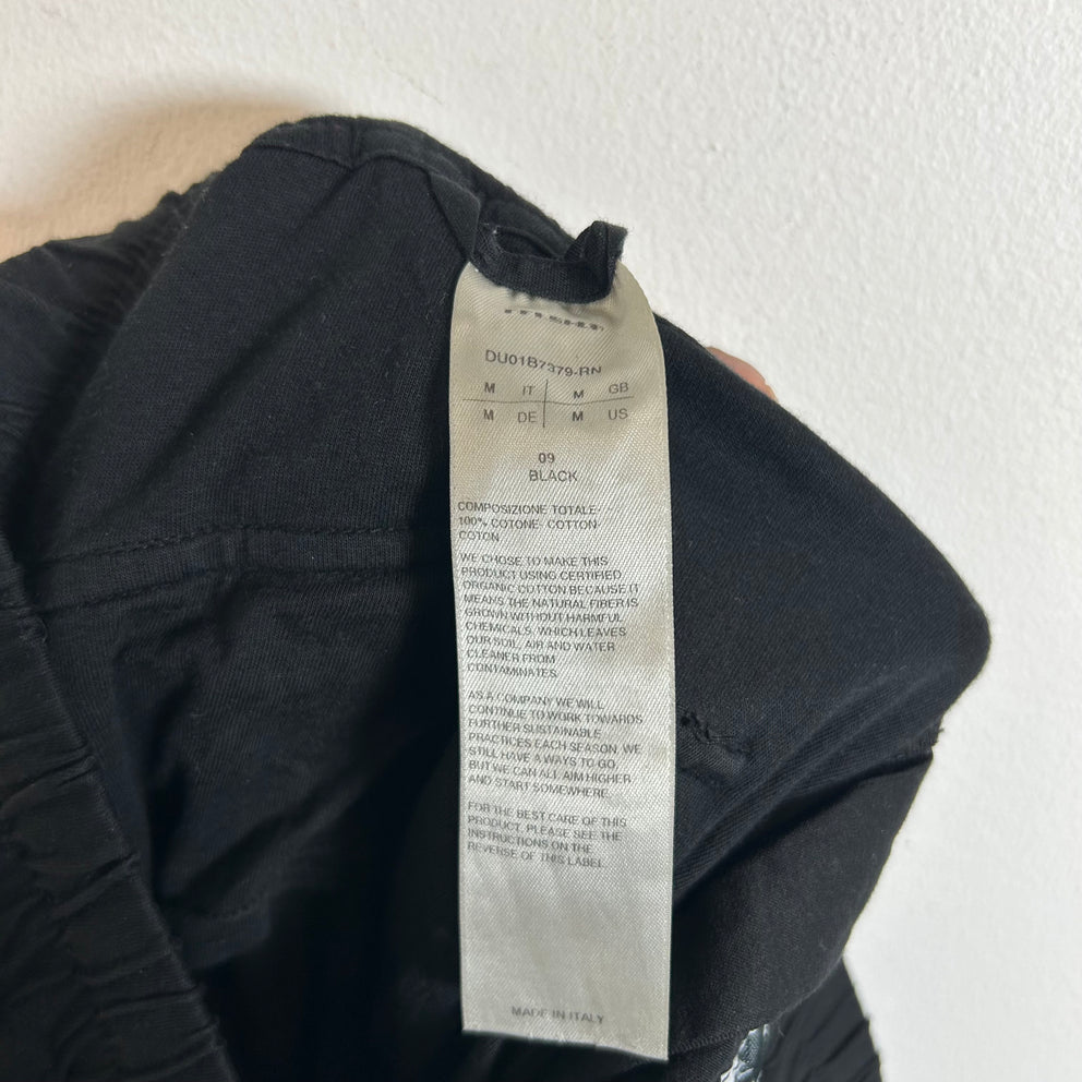 Rick Owens Drkshdw Black Berlin Lounge Pants Size M