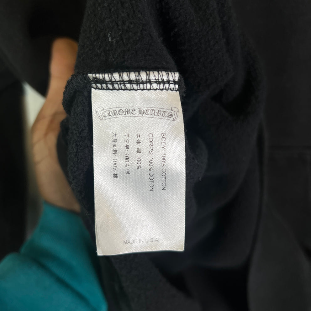 Chrome Hearts Vertical Logo Hoodie