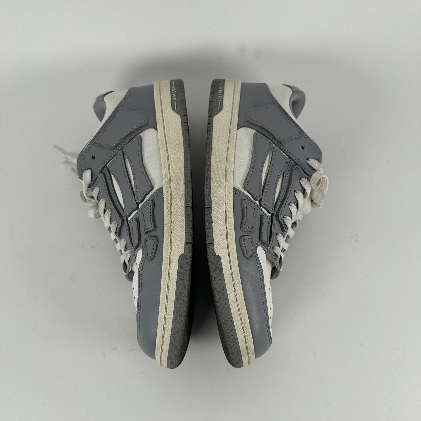 Amiri Grey Bone Low Top Sneaker Size 8
