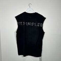 Purple Black Tank Top Size M