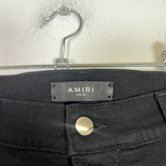 Amiri Black Bandana Thrasher Jeans