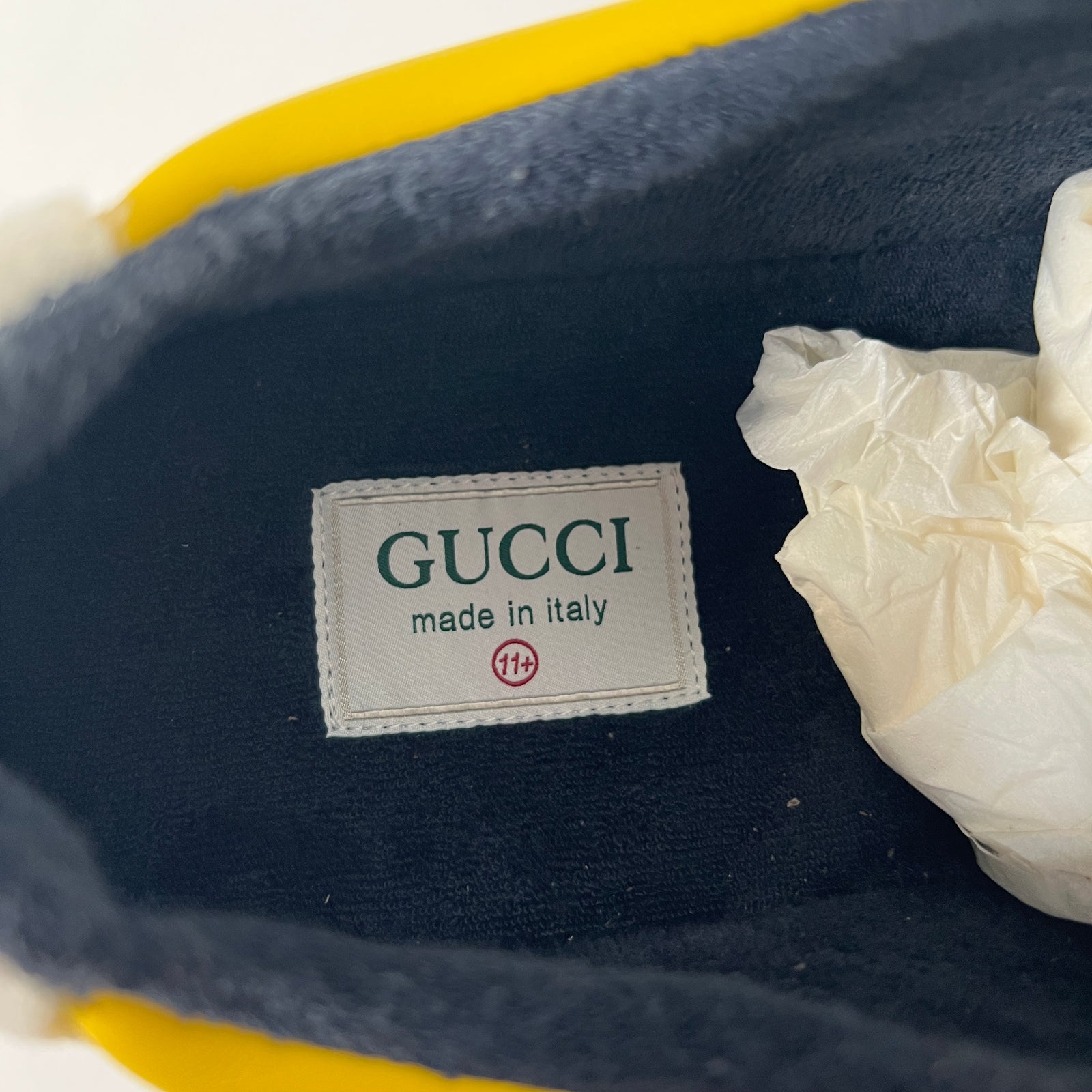 Gucci Rython GG Yellow/Pink Size 11.5