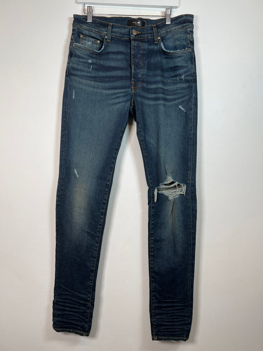 Amiri Indigo Jeans Sz 34