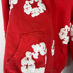 Denim Tears Red Hoodie Size XL