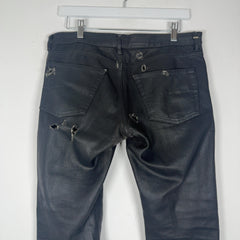 Dior SS04 'Strip' Denim Jeans