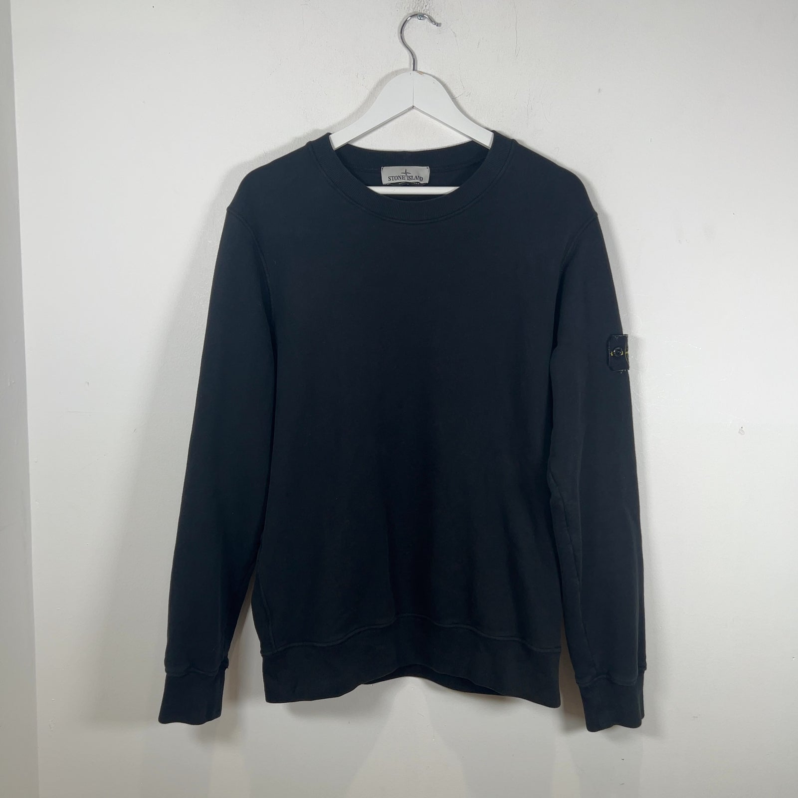 Stone Island Patched Logo Crewneck