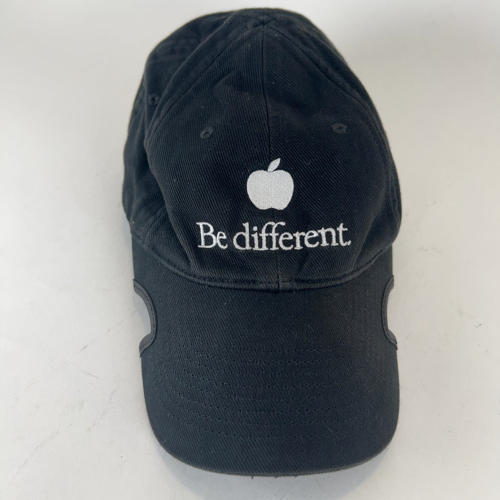 Balenciaga 'Be Different' Logo Denim Hat
