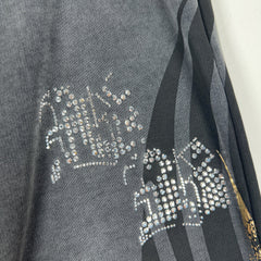 Balenciaga Tacky Tribal Rhinestone Sweatpants