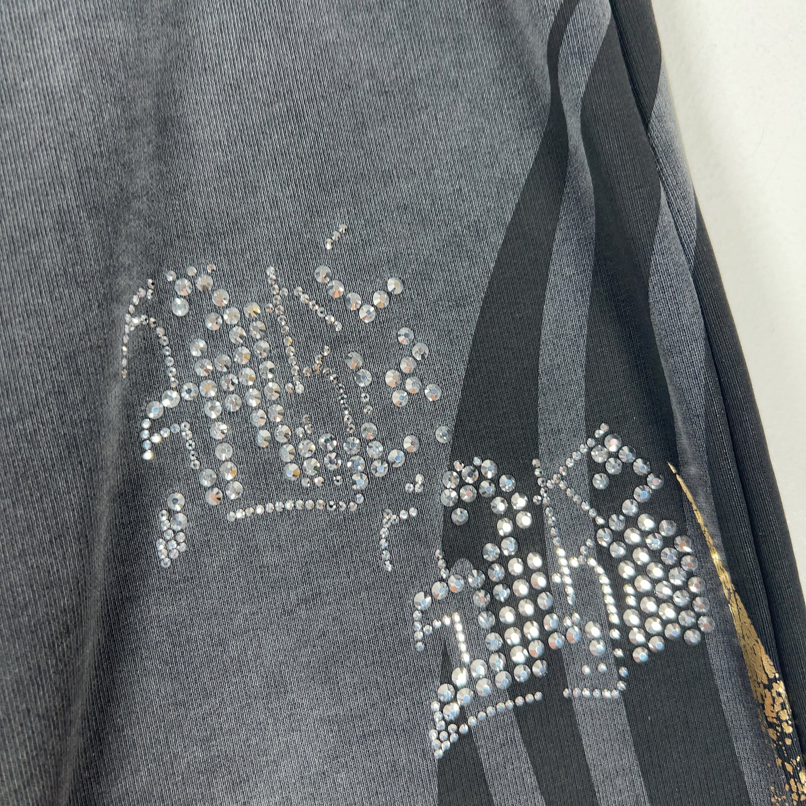 Balenciaga Tacky Tribal Rhinestone Sweatpants