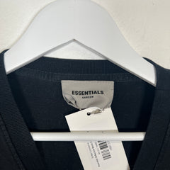 Essentials Reflective Black T-Shirt Size L