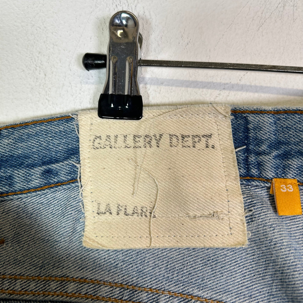 Gallery Dept Lightwash LA Flare Denim Jeans