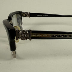 Chrome Hearts Black 'Flaps' Glasses