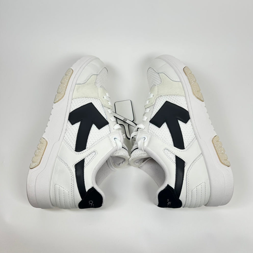 Off-White White/Black Out Of Office Sneaker Size 45