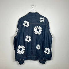 Denim Tears Raw Selvedge Wreath Jacket Size L