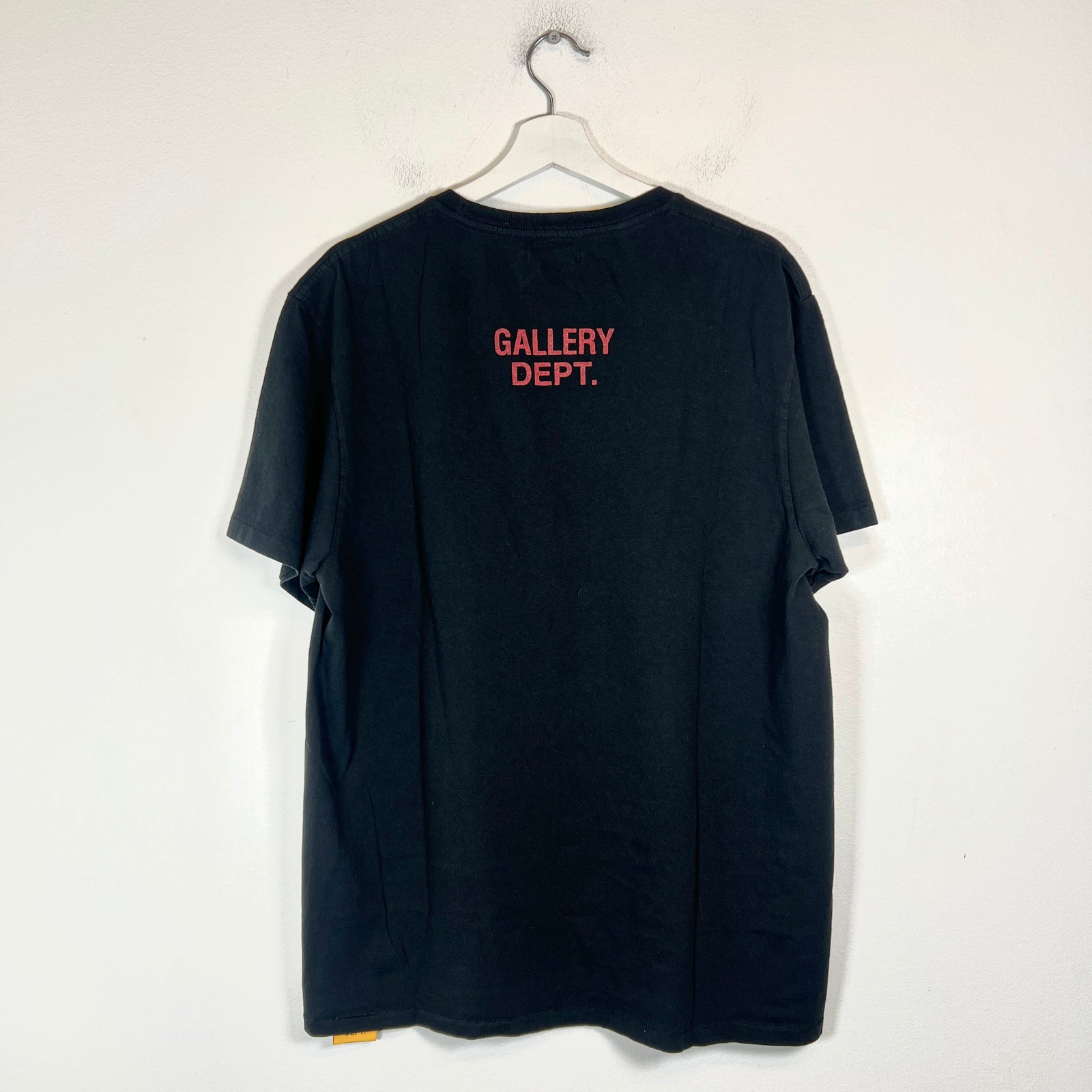 Gallery Dept Black ‘Stop Being Racist’ T-Shirt Size L