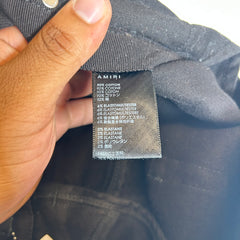 Amiri MX1 Black/Cobalt Patch Size 30
