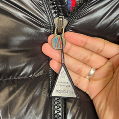 Moncler Black Maya Giubbotta Jacket Size 4