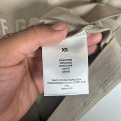 Fear of God Essentials Beige Tee Size XS