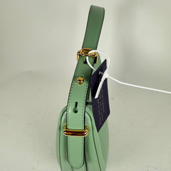 Prada Arqué Sea Green Shoulder Bag