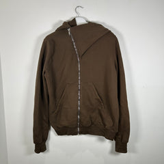 Rick Owens DRKSHDW Brown Mountain Zip-Up Hoodies Size M