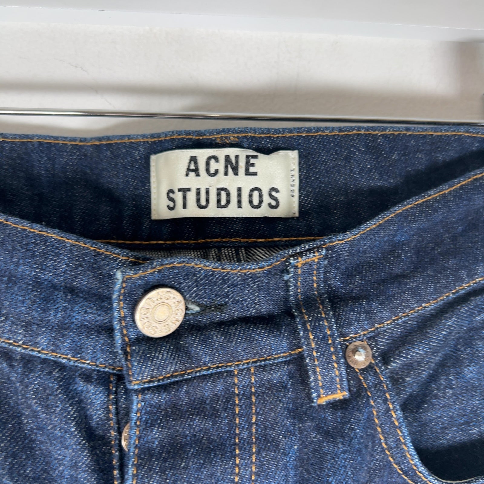 Acne Studios Straight Fit Denim Jeans
