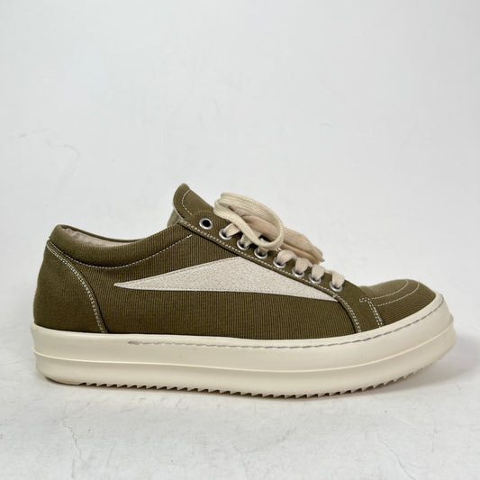 Rick Owens DRKSHDW Canvas Vintage Low-Top Sneakers