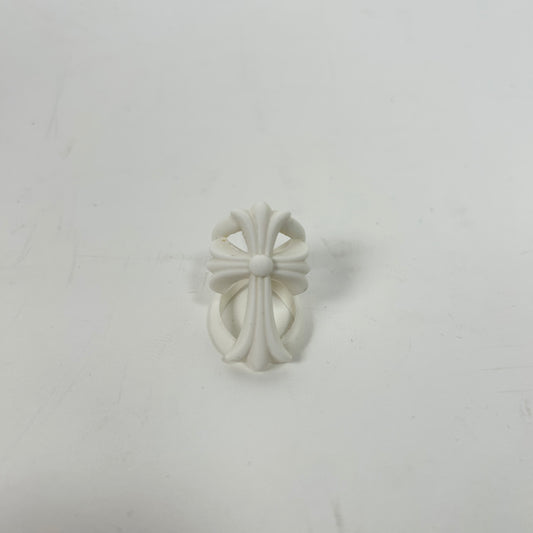 Chrome Hearts White Silicone Infinity Ring