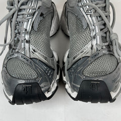 Balenciaga Grey/Silver Stapler Runner Size 41