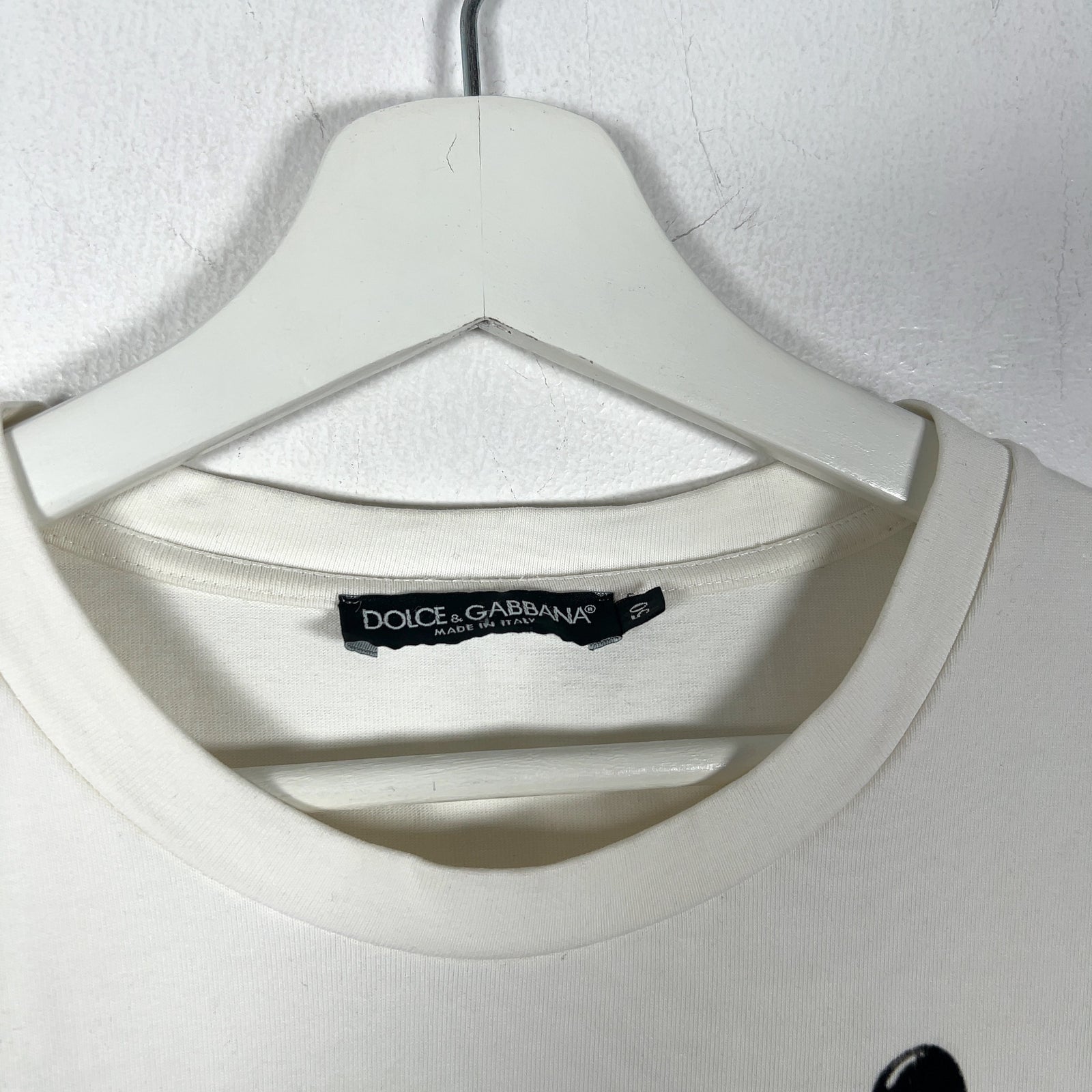 Dolce & Gabbana Safety Pin Heart Graphic T-Shirt